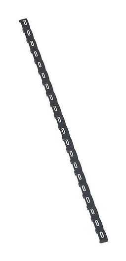 Маркер Duplix - цветовая международная кодировка - цифра 0 - чёрный